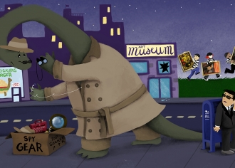 An Apatosaurus Would Not Make a Good Spy for Capstone Publishing