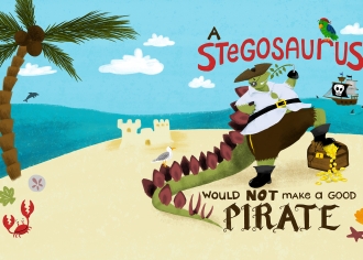 A Stegosaurus Would Not Make a Good Pirate for Capstone Publishing