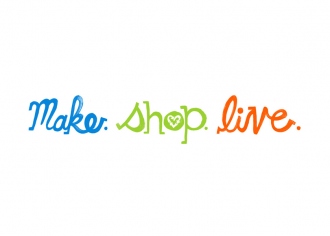 Make Shop Live handpainted logo
