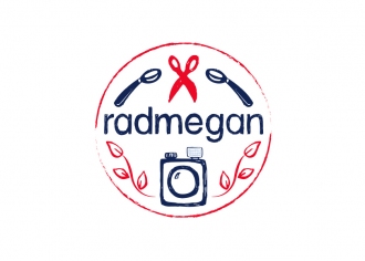 Radmegan hand drawn logo