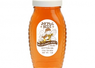 Custom Honey Label for JoyPhil Bees