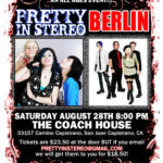 pretty in stereo show at the end of august!