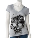 Show and Tell: Nature Skull Tee at Kohl’s