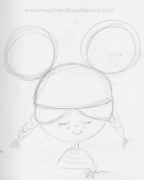 Drawing Ideas and Creativity Exercises with the Disney Classics - Mickey Mouse Ears