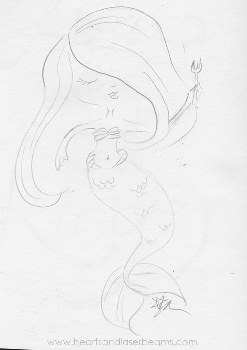 Drawing Ideas and Creativity Exercises with the Disney Classics - The Little Mermaid
