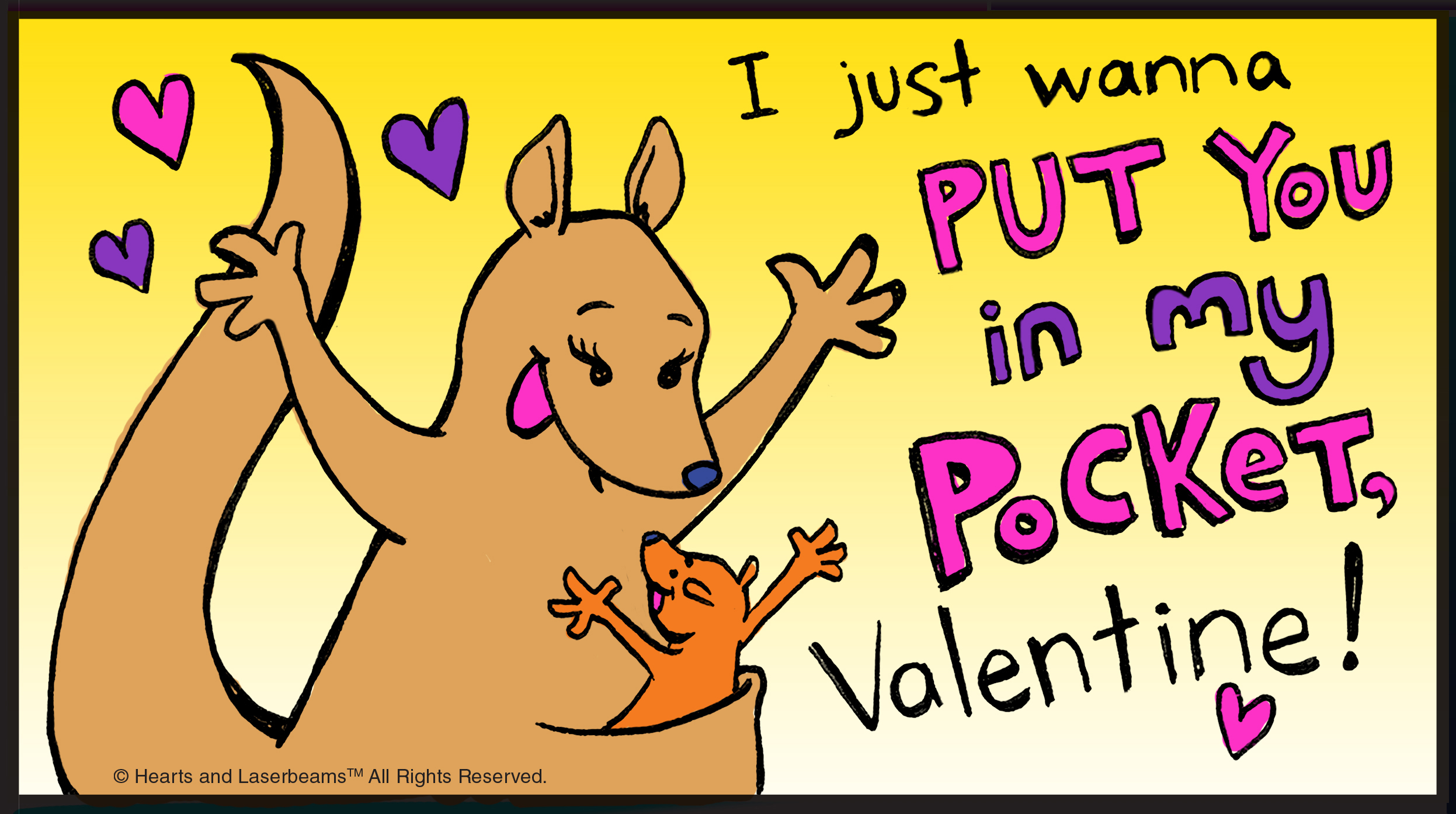 Free Printables - Kids Valentines from Hearts and Laserbeams