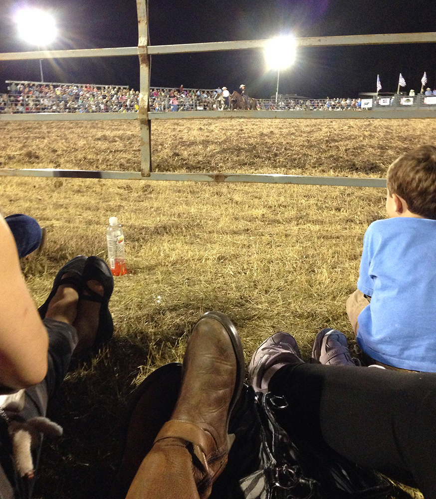 Cowboy Boots at the Ottowa Farms Rodeo - Hearts and Laserbeams