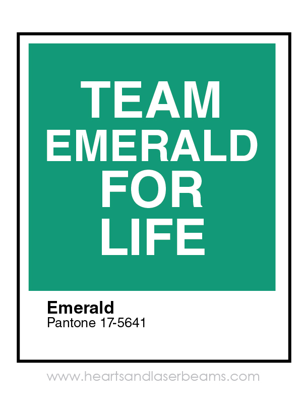 I loved Emerald.  I hate Marsala, the Pantone Color of the Year for 2015 - Hearts and Laserbeams