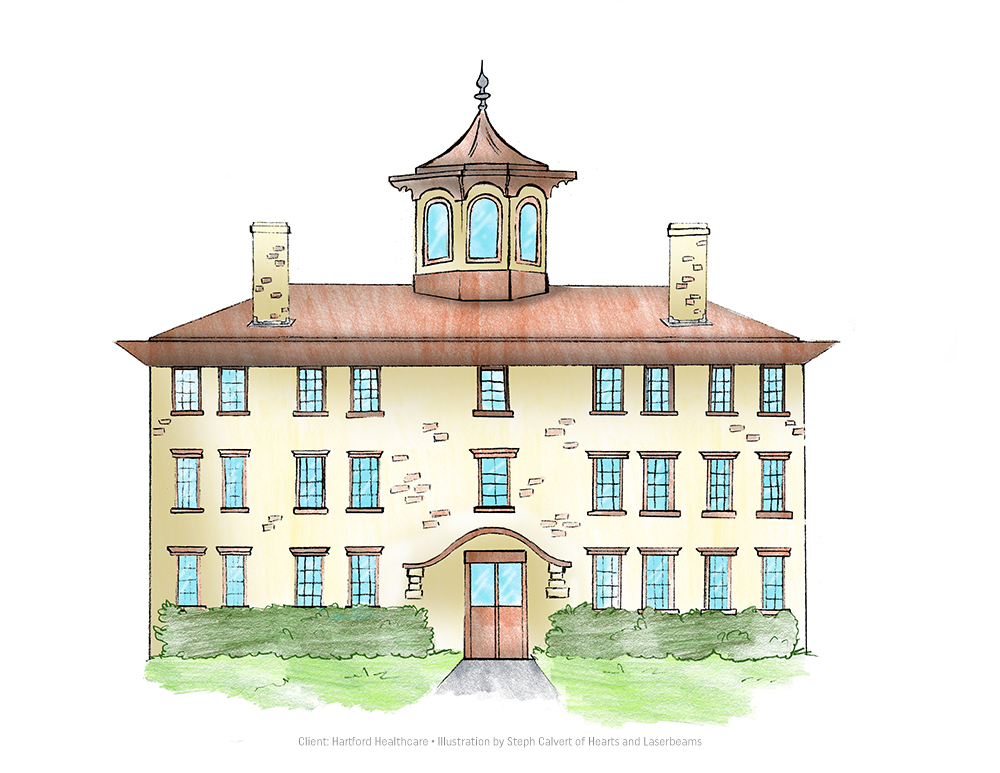 Building Illustrations for Hartford Healthcare