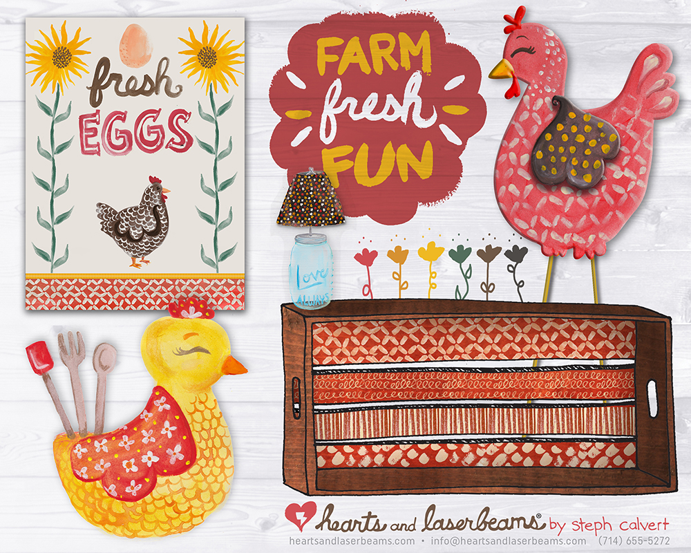 Product Concept Art: Farm Fresh Fun