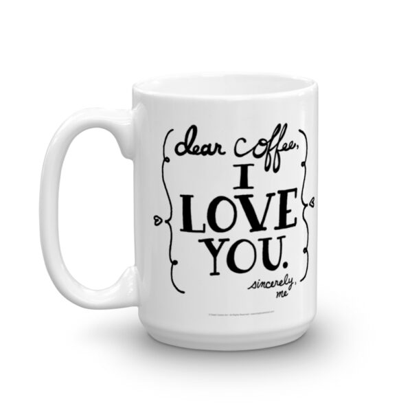 I Love You coffee mug