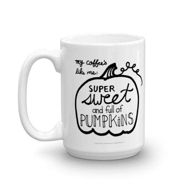 Sweet and Pumpkin coffee mug