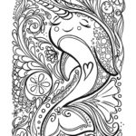 Narwhal Coloring Sheet