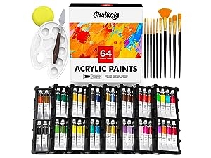 64 Acrylic Paints