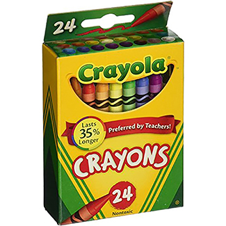 Box Of 24 Crayola Crayons