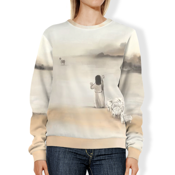 For The One All-Over Print Sweatshirts