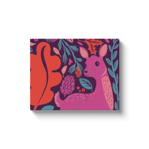 Ronnis The Deer 1 Canvas Wrap
