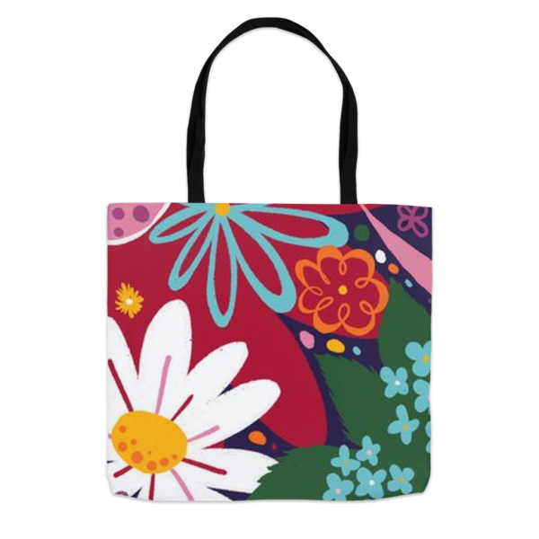 Floral Community Tote Bags