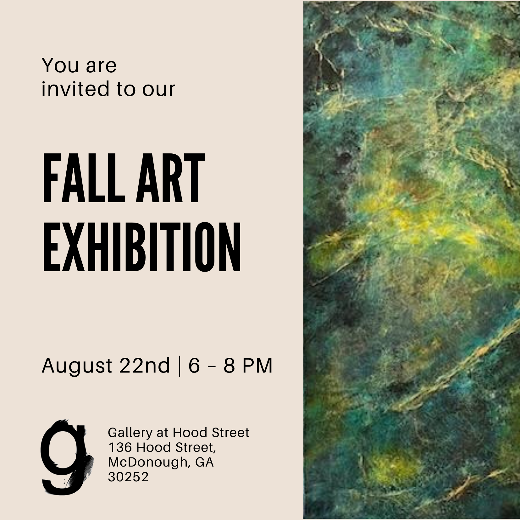 Fall Art Exhibition 2024 - Gallery at Hood Street