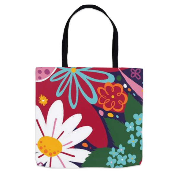 Floral Community Tote Bag