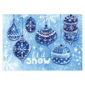 Let It Snow Christmas Cards