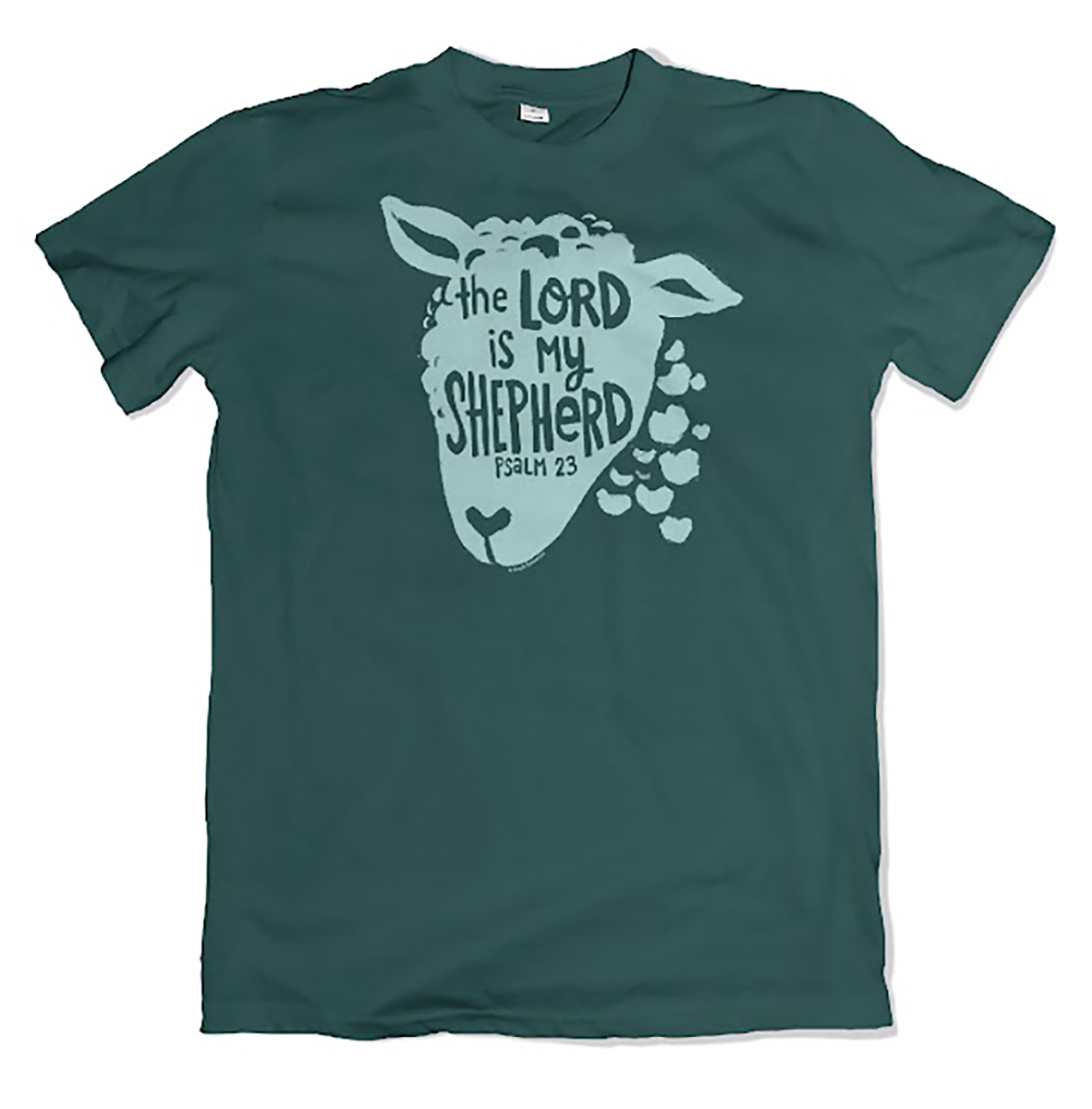 Custom T-Shirt Design Portfolio | Hire a T-Shirt Designer - Psalm 23 Lamb Design by Steph Calvert Art