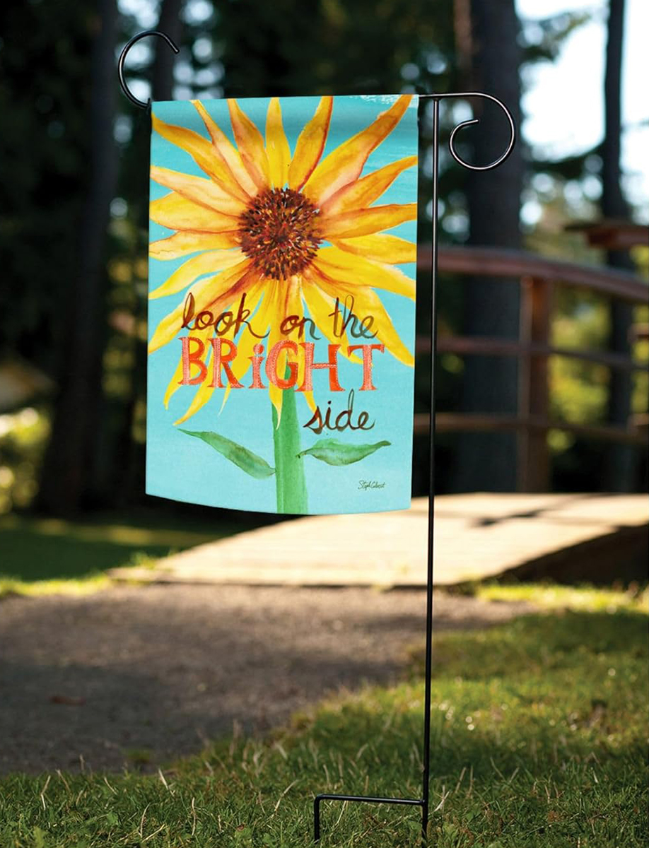 Freelance Graphic Design Portfolio - Sunflower Garden Flag for Toland Home and Garden