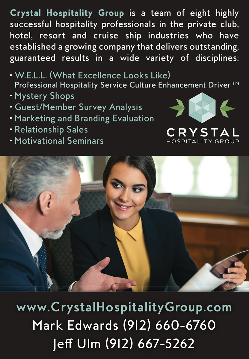 Ad Design for Crystal Hospitality Group by Steph Calvert Art