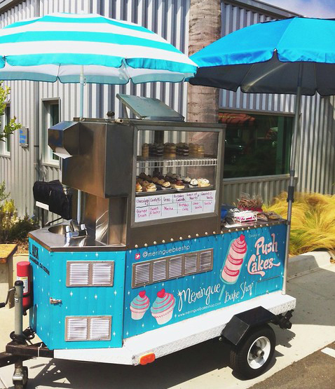 Freelance Graphic Design Portfolio - Custom Food Cart Auto Wrap by Steph Calvert Art