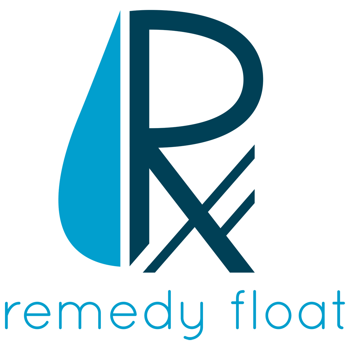 Logo Design and Branding Portfolio - Remedy Float by Steph Calvert Art