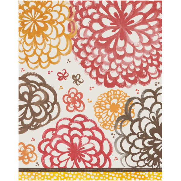 Bold Bloom Floral Art Print – 8x10 Modern Farmhouse Wall Decor